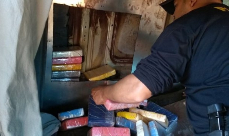 Maracaju: Homem é preso com carga de 261 kg de cocaína na rodovia MS-164