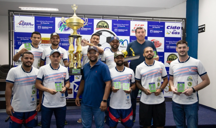 Em grande evento, Prefeitura de Maracaju entrega premiações aos atletas do Campeonato Amador 2021