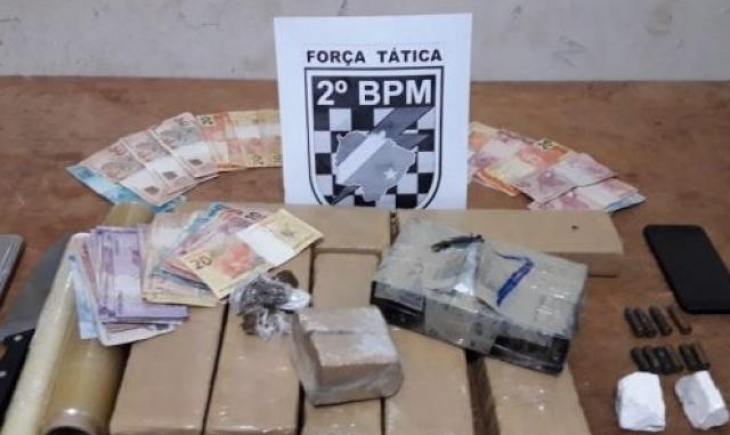 Três Lagoas: Trio que fornecia drogas para usuários em município é preso pela PM