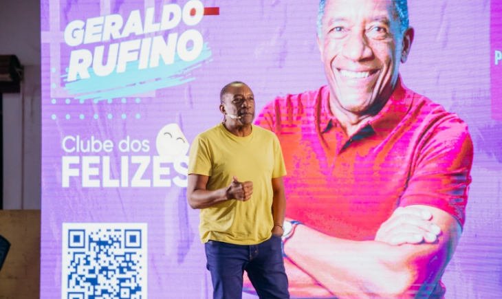 Em “Palestra Magna”, Geraldo Rufino leva conhecimento e motivação para empreendedores e estudantes maracajuenses