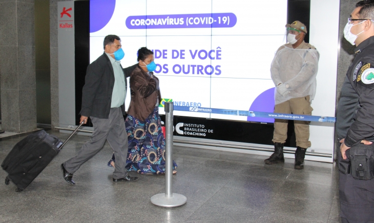 MS: passageiros com suspeitas de Covid-19 serão encaminhados para atendimento médico na Capital.