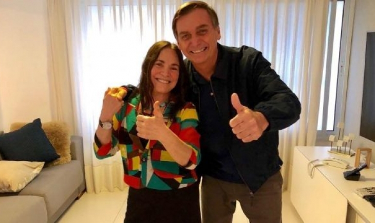 Regina Duarte aceita convite de Jair Bolsonaro para a Secretaria de Cultura