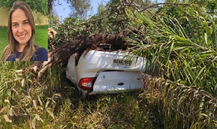 Jovem maracajuense morre depois de sair da pista, bater em árvore e capotar na MS-382