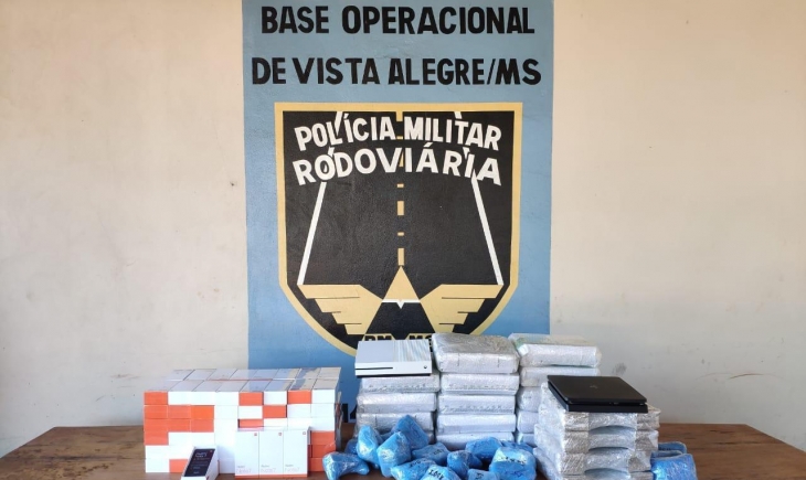Polícia Militar Rodoviária de Vista Alegre apreende carga de eletrônicos avaliada em R$ 90 mil que seria levada para São Paulo. Leia.