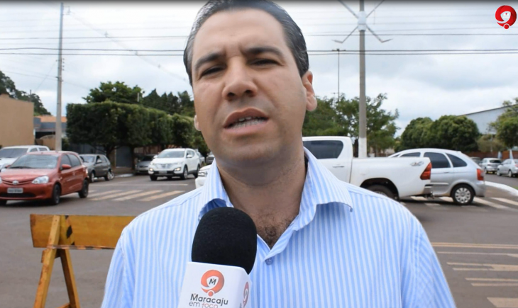 Secretário de Obras Thiago Caminha destaca investimentos e entregas do Governo do Estado em Maracaju.