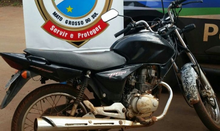 Polícia Civil de Maracaju recupera motocicleta furtada e prende receptador