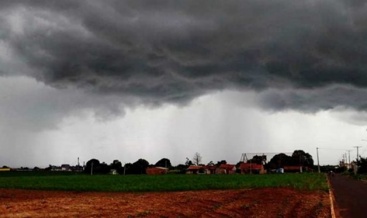 Mudanças climáticas intensas, com tempestades e chuva de granizo, atingirão Maracaju e 42 municípios de MS