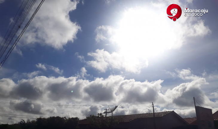 Com temperaturas mais amenas, previsão é de sol com máxima de 28 graus em Maracaju nesta terça-feira. Leia.