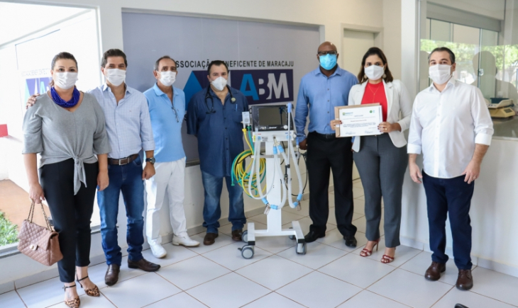 Maracaju recebe novo ventilador mecânico para o Hospital do Município
