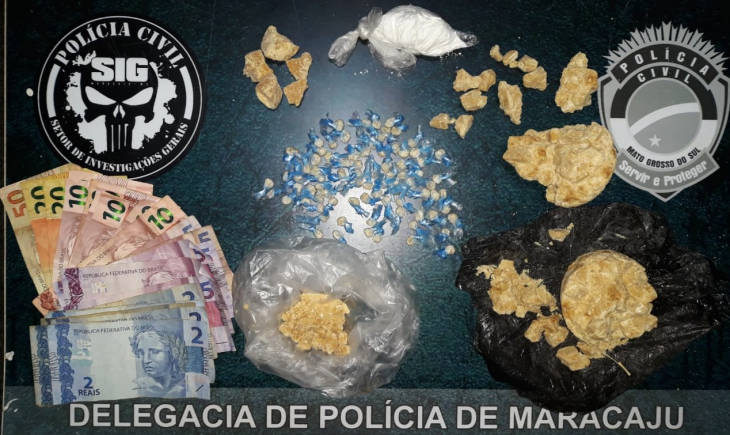 Polícia Civil cumpre mandados de busca e fecha mais um ponto de venda de drogas em Maracaju