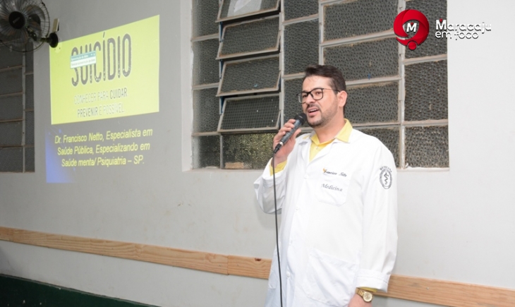 Maracaju: Visando a prevenção, Dr. Francisco Netto palestra a crianças e jovens do ‘Ação Jovem’ sobre a importância da prevenção ao suicídio. Saiba mais.