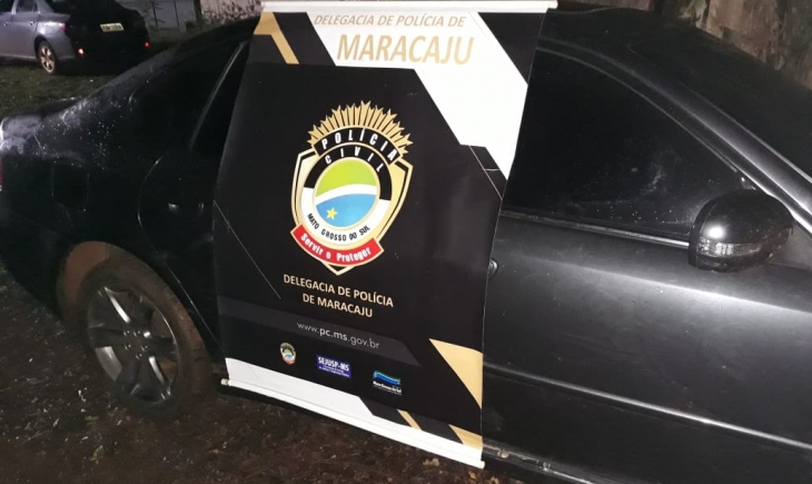 Polícia Civil de Maracaju recupera veículo roubado em Porto Alegre