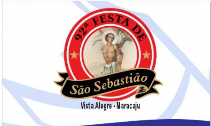 92º Festa de São Sebastião ocorre neste domingo em Vista Alegre.