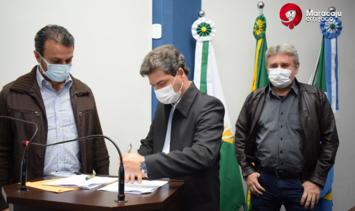 Prefeitura de Maracaju assina convênio para cooperação mútua entre município e Fundação do Trabalho. 