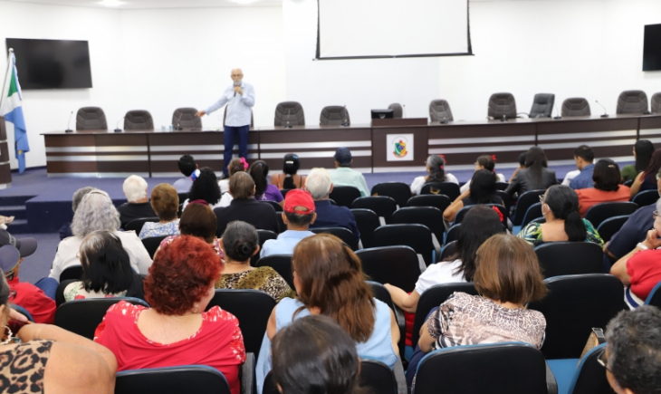 Semana Do Idoso Com Apoio Da Prefeitura Palestra Leva Orientação Para