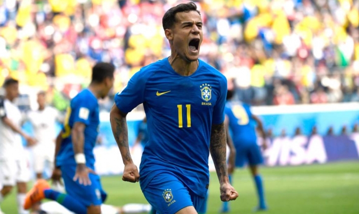 Brasil dominou ações e superou com folga Costa Rica nos números do jogo