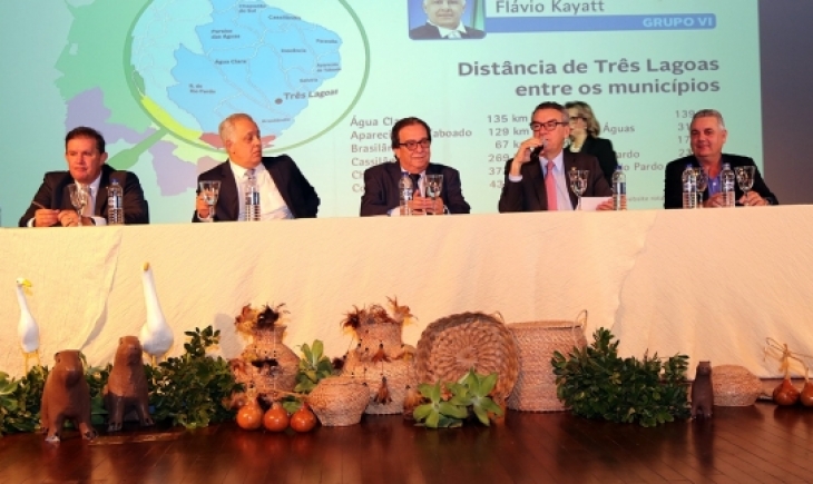 Paulo Corrêa anuncia primeira sessão itinerante durante evento do TCE-MS em Três Lagoas