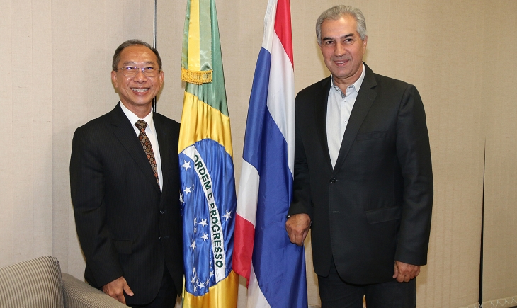 Governador recebe embaixador do Reino da Tailândia no Brasil