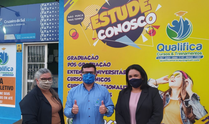 Qualifica Cursos & Treinamentos firma parceria com Casa do Trabalhador de Maracaju.