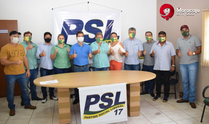 Em convenção, PSL de Maracaju confirma coligação com Marcos Calderan e Maurão da Boa Vista.