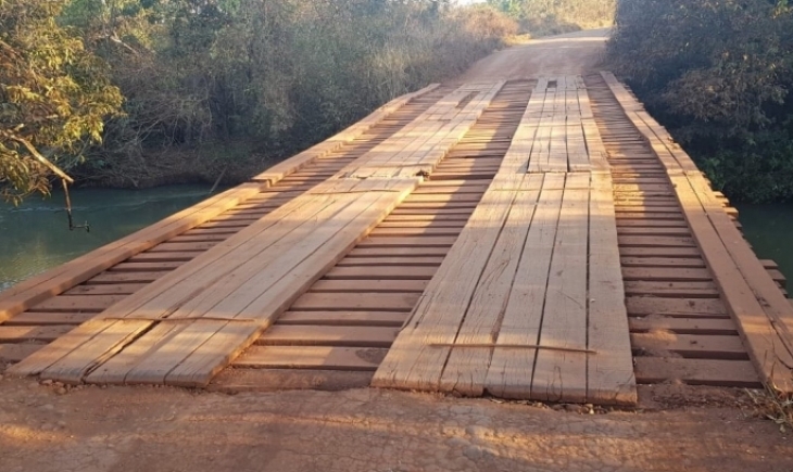 Mais uma ponte de concreto vai ser construída pela prefeitura de Maracaju