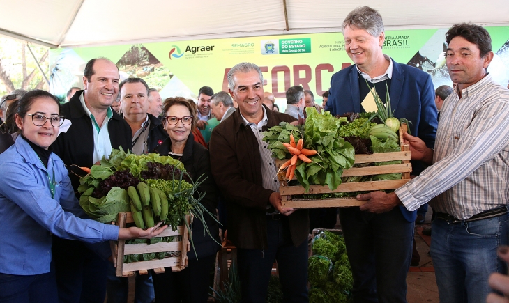 Governador Reinaldo Azambuja anuncia R$ 22 milhões para agricultura familiar.