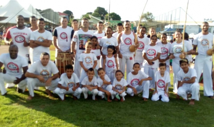 Grupo Memória realiza roda de Capoeira e encanta público no Desafio Internacional de Futevôlei