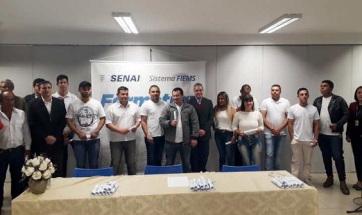 Senai coloca mais 253 novos profissionais qualificados no mercado de trabalho da Capital, Maracaju e Sonora