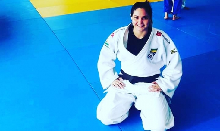 Maracajuense Gabriela Paliano é vice campeã brasileira de Judô sênior