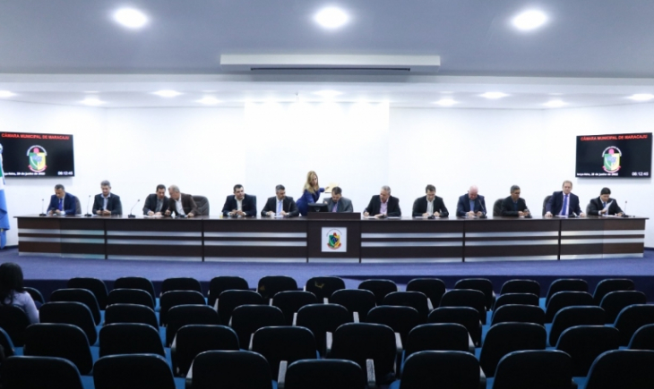 Vereadores aprovam três Projetos e um Veto na Sessão Ordinária da Câmara de Maracaju.