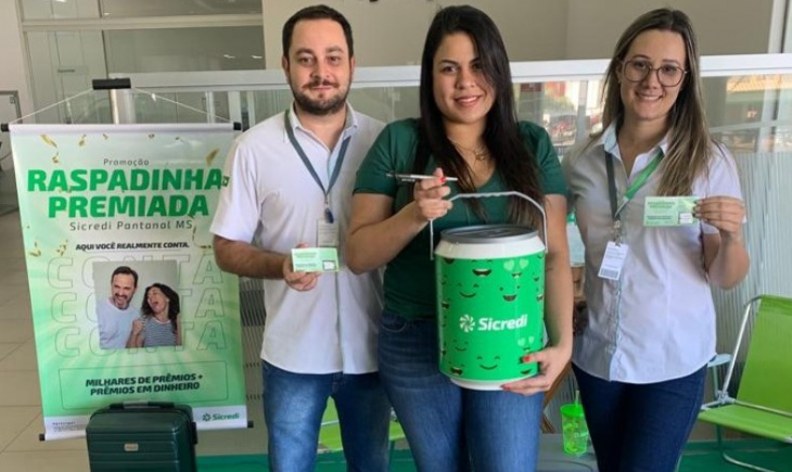 Sicredi Pantanal MS lança campanha com milhares de prêmios e até R$ 500 na conta 