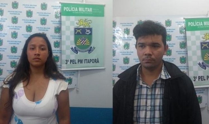 Itaporã: Casal é preso com aparelhos celulares, cartões e chips usados em estelionato
