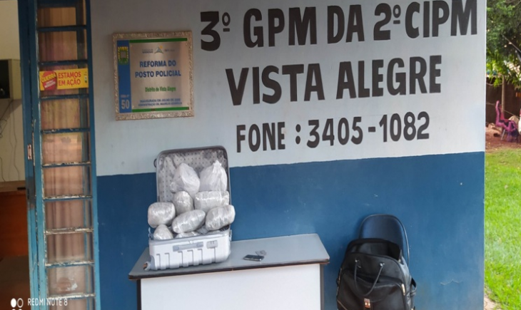 Polícia Militar apreende adolescente por tráfico de drogas em Vista Alegre