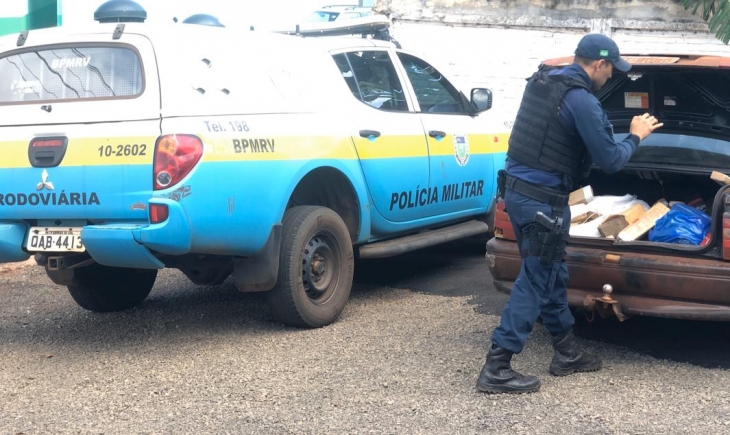 Polícia Militar Rodoviária prende homem com 234 kg de maconha em Maracaju. Saiba mais.