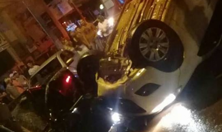 Maracaju: Acidente entre dois veículos causa transtornos no trânsito no centro da cidade.