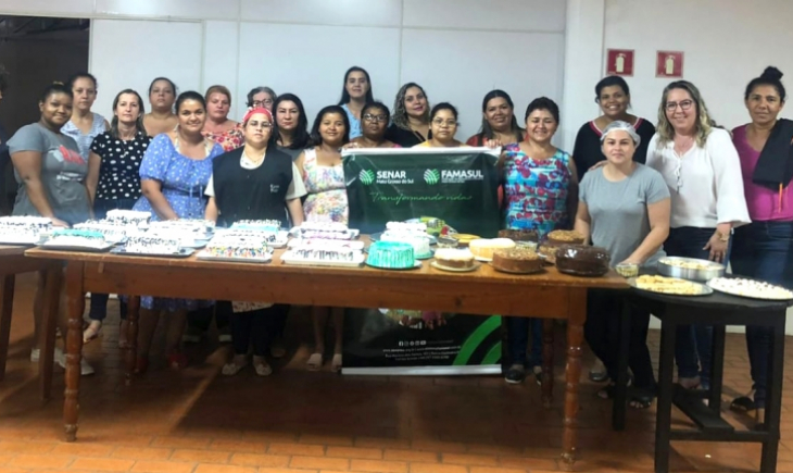 Em parceria com Sindicato Rural e SENAR, Prefeitura de Maracaju encerra mais um Curso, Produção de Bolos e Biscoitos