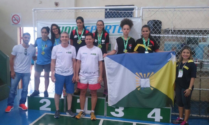 Tênis de Mesa de Maracaju é Campeão na Dupla Mista nos Jogos da Juventude de Mato Grosso do Sul 2017.