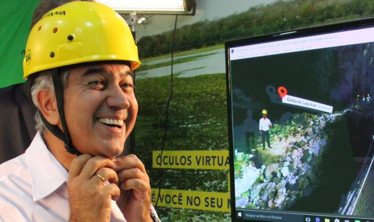 Reinaldo Azambuja “abre as portas” do turismo de Mato Grosso do Sul para o mundo