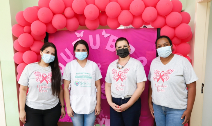 No “Dia D” do Outubro Rosa, município reforça ações com mulheres e ressalta a importância dos exames preventivos