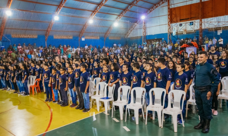 Em parceria com a Prefeitura e Governo do Estado, PROERD forma mais de 500 alunos em Maracaju