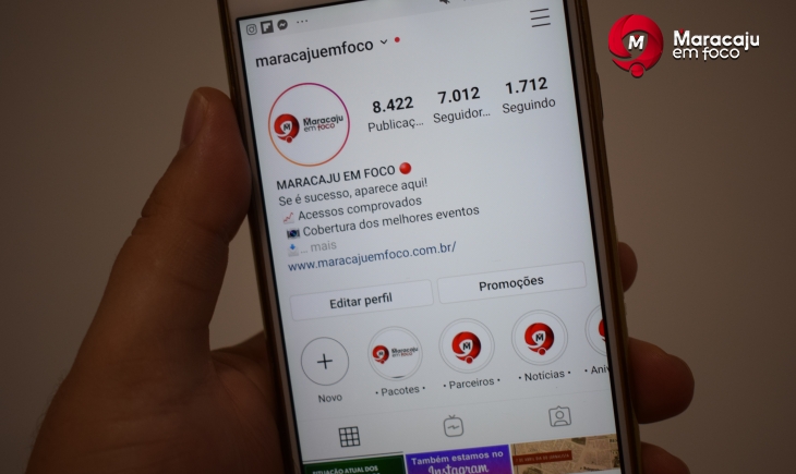 “Maracaju em Foco” supera os 7 mil seguidores no Instagram.