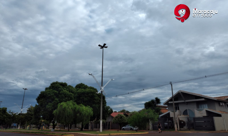 Previsão é de temperatura máxima de 33 graus nesta sexta-feira em Maracaju.