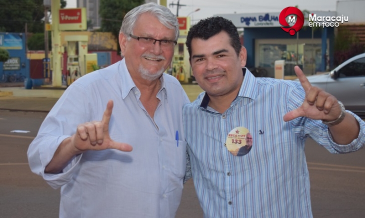 Candidato ao Senado, Zeca do PT é recepcionado por Vereador Jeferson Lopes e firma compromissos com município.