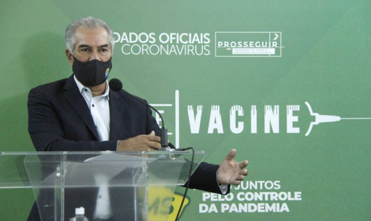 Reinaldo Azambuja convoca prefeitos para mutirão de vacinação: “não deixem vacinas paradas”