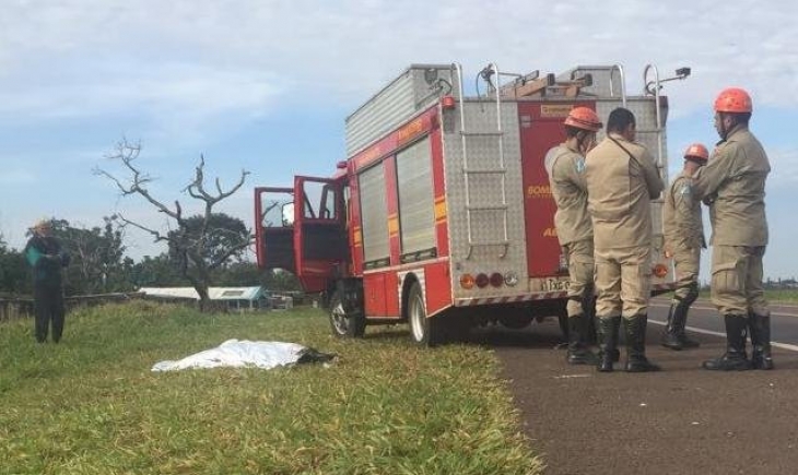 Campo Grande: Homem morre atropelado na BR-262 e motorista foge sem prestar socorro