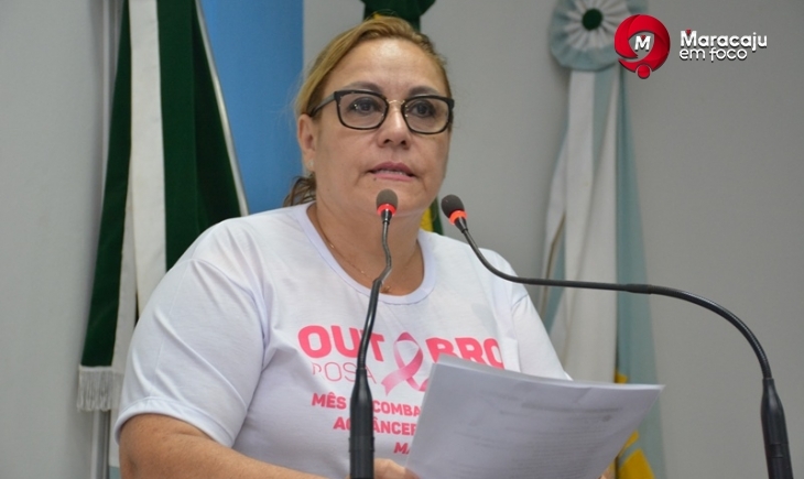 Vereadora Marinice Penajo cobra aquisição de novo ônibus circular para o transporte de passageiros de Maracaju. Saiba mais.