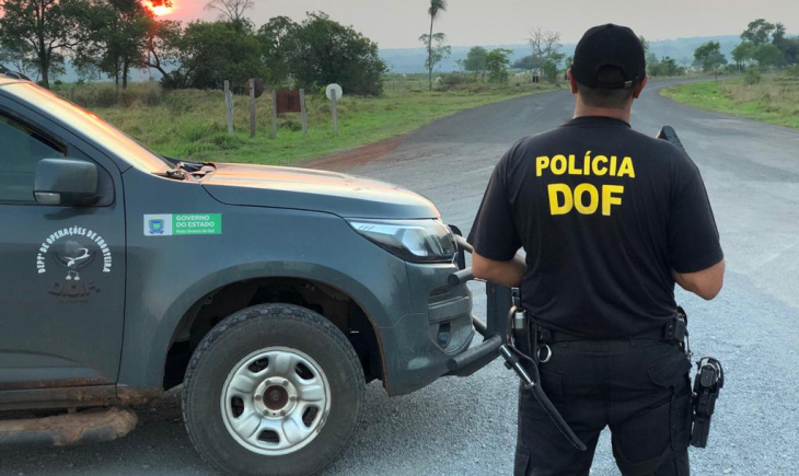 Homem foragido da Justiça da Bahia foi preso pelo DOF em Maracaju.
