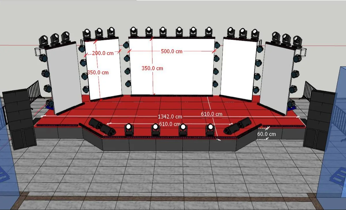 Stage & Event Layouts