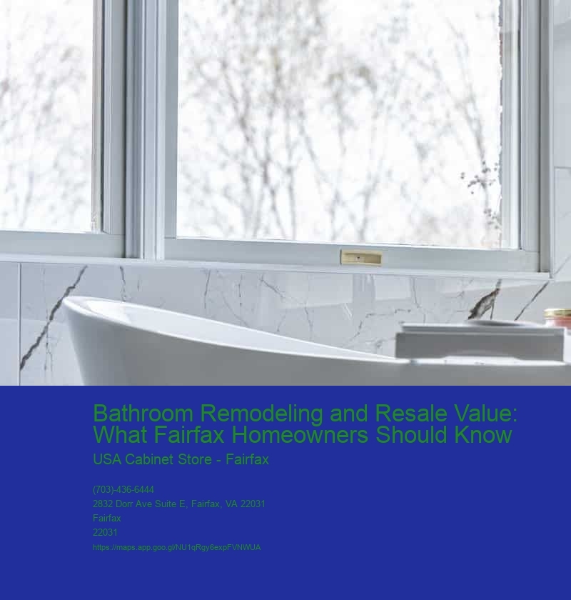 Bathroom Remodeling and Resale Value: What Fairfax Homeowners Should Know