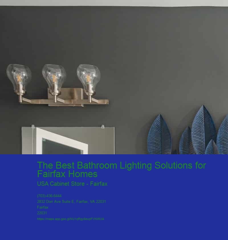 The Best Bathroom Lighting Solutions for Fairfax Homes